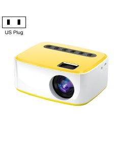 T20 320x240 400 Lumens Portable Home Theater LED HD Digital Projector, Same Screen Version, US Plug