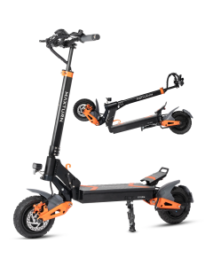 【EU Direct】MAXTURN X1 Ultra Electric Scooter Dual 1100W Motors, 48V 20.8Ah Battery, 75KM Range, Foldable Design