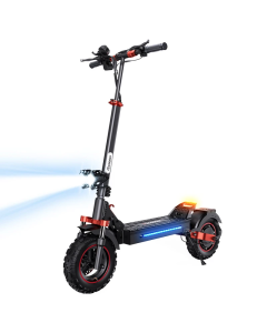 iScooter iX5S Electric Scooter 1000W Motor 48V 15Ah Battery 45kmh Speed 40km Range 11 Inch Tires Dual Disc Brake Suspension
