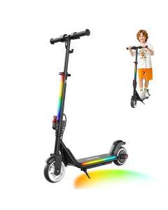 iScooter iK3MAX iScooter Child Electric Scooter 200W 4.5Ah Scooter 13KM Range Foldable Kids Scooter Solid Tire Bluetooth Audio Child e-Scooter