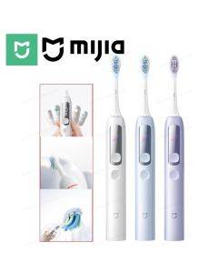 MIJIA Smart Servo-Oscillation Electric Toothbrush Pro,IPX8 Waterproof & Travel Lock,180-day long battery life,App Control