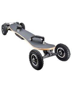 SYL-08 V3 Version Electric Off-Road Skateboard With Remote Control 1450W Motor up to 38km/h 10Ah Battery Maple Plank 8 inch Wheel Max load 130kg Left Foot Front Regular Stance - Black