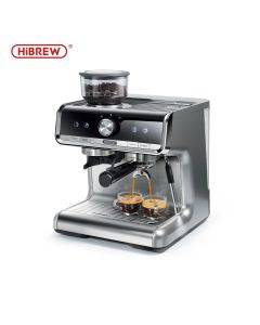 【EU Stock & Ships Immediately】HiBREW Barista Pro 20Bar Bean to Espresso,Cafetera Commercial Level Coffee Machine with Full Kit for Cafe Hotel Restaurant H7