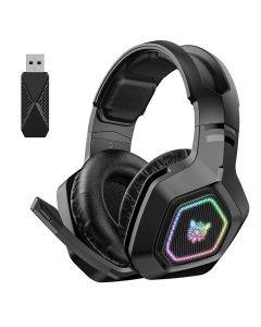 ONIKUMA B100 Headphone 2.4GHz Ultra-Low Latency Gaming Headset Wireless Headphone Noise Cancelling Headphones With Mic for PC