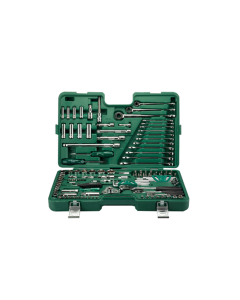 SATA 09014G 129 pieces / set auto repair tool kit ratchet wrench auto repair mechanical socket kit kit combination socket wrench