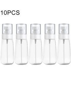 LW-MJ04 10 pieces sold, spray bottle, perfume bottle, toner and lotion bottle, 80ml (color: transparent and colorless)