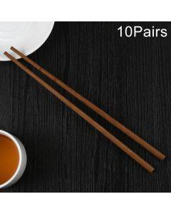 10 Pairs Natural Iron Wood Non-slip Chopsticks
