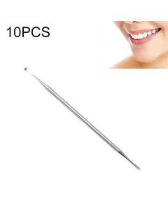 10pcs for sale stainless steel hoe shaped scaler dental tool