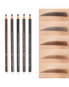 5 pieces of Hengsi 1818 drawstring eyebrow pencil waterproof and sweat resistant eyebrow makeup pen for sale
