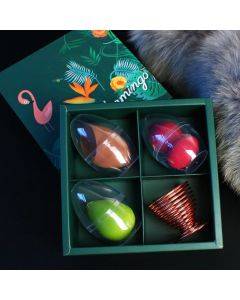 Gourd shaped water droplet shaped sponge puff super soft and beautiful makeup egg set, classic style