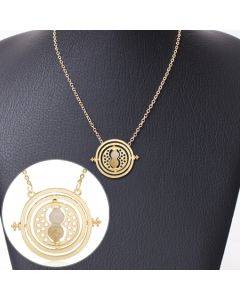 Fashion Time Converter Hourglass Necklace