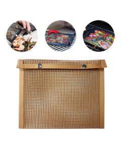 Barbecue Heat Resistant Non-stick Grilling Mesh BBQ Baking Bag