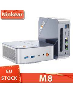 Ninkear M8 Mini PC, AMD Ryzen 7 8745HS 8 Cores Max 4.9GHz, 32GB DDR5 RAM 1TB SSD, WiFi 6 Bluetooth 5.2, 3.*USB3.2, 1*USB2.0