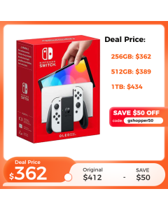 新品　Nintendo Switch Nintendo OLED Switch HK Version （Dual system cracked version）