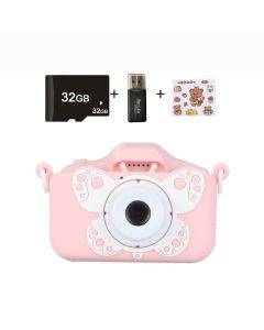 Mini children's camera, photography, video recording, digital camera, high-definition butterfly