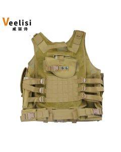 camouflage outdoor tactical vest vest men's outer wear outdoor supplies training multi-functional vest