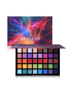 GLAZZI 40 Color Eye shadow Glitter Waterproof High Pigment Pearlescent Matte Large Sequin Gift Makeup Palette Pearlescent Cosmetics