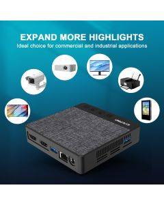 GXMO N42 Mini PC Windows 11, Intel Celeron N4020C Intel UHD Graphics, 6GB DDR4 64GB SSD, 2.4G & 5.8G WiFi, 1000 Mbps LAN - EU