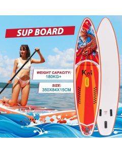 FunWater SUPFR01E Stand Up Paddle Board 350*84*15cm Accessories include Fin, Leash, Waterproof Phone Bag, Hand Pump