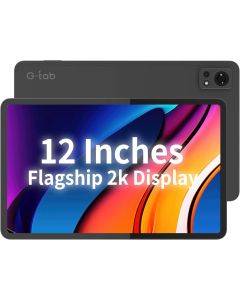 G-Tab MEGA12 12" Android 15 Tablet – 256GB ROM, 8GB RAM, MTK Helio G99, 8800mAh, 90Hz Display, 4G LTE, Dual Camera (16MP+8MP)