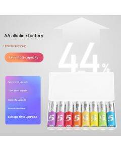 CUKTECH AA high performance alkaline rainbow battery 8pcs