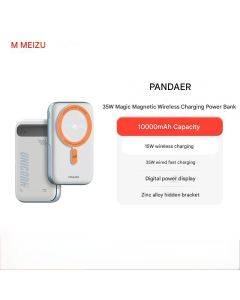 Meizu PANDAER 35W Magnetic Wireless Charging Power Bank Small and Portable Large Capacity 10000 mAh Power Bank