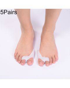 5 pairs of toe correctors (white)