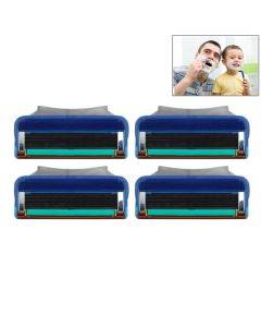 High quality men's razor replacement blades, 4 pack