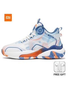 Xiaomi Youpin Basketball Shoes for Men 2023 Spring Autumn Casual Shoes Mesh Flying Weaving Casual Sneakers Mens Xiaomi