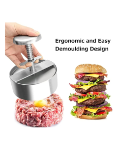 Adjustable Stainless Steel Hamburger Patty Maker