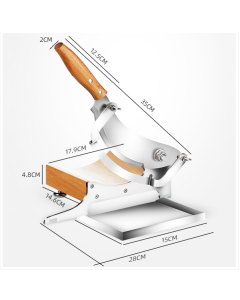 TXG-D016 Small manual Chinese medicine slicing guillotine household portable slicer (adjustable models)