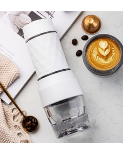 Portable Hand Pressure Espresso Machine Outdoor Accompanying Mini Coffee Cup