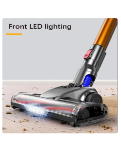 Wireless Portable Vertical Vacuum Cleaner Home 18,000 Pa Powerful Suction Removable Battery LED Lighting Electric Carpet Cleaner