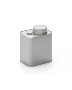 Square Tinplate Metal Sealing Can Coffee Bean Powder Tin Can