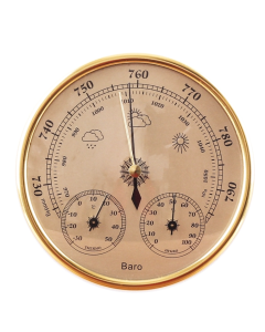 THB9392 Wall Hanging Household Weather Station Barometer Thermometer Hygrometer