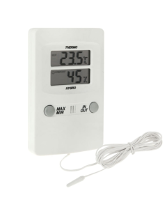 TH02 Digital LCD Indoor Outdoor Sensor Probe Weather Humidity Hygrometer Thermometer
