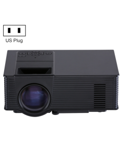 VS-314 Mini Projector 1500ANSI LM LED 800x480 WVGA Multimedia Video Projector, Support VGA / HDMI / USB / TF Card / AV /TV Interfaces