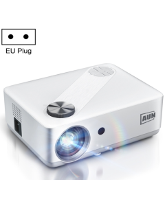AUN AKEY8 1920x1080 6000 Lumens Portable Home Theater LED HD Digital Projector, Basic Version