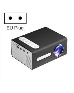 T300 25ANSI LED Portable Home Multimedia Gaming Projector black
