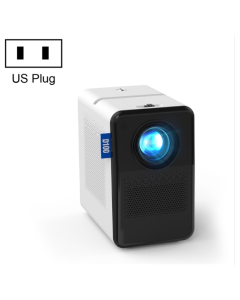 D100 180 ANSI Mini LED+LCD Smartphone Wireless Screen Projector