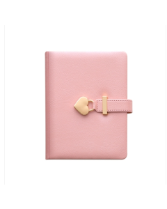 8032 Locked Couple's Notebook Hardcover Notepad Handbook
