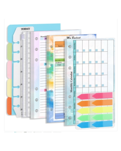 6-hole A6 budget notebook flipbook refills handbook inserts notepad inserts