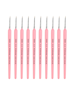 10 PCS 00000 WeiZhuang Hook Line Pen Painting Hand-painted Watercolor Wolf Mint Hook Line Pen Painting Stroke Thin Line Brush