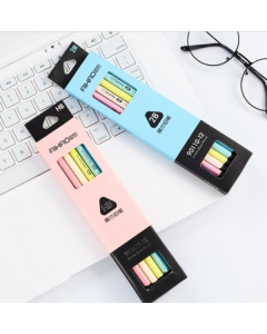 Standard Pencils Hobby Black Wooden Drawing Pencils School Stationery Office Supplies, Random Colors