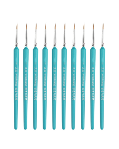 10 PCS 1 WeiZhuang Hook Line Pen Painting Hand-painted Watercolor Wolf Mint Hook Line Pen Painting Stroke Thin Line Brush