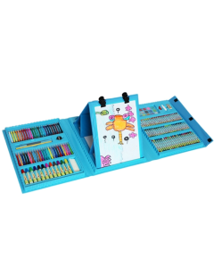 176 In 1 Painting Gift Box Art Supplies Painting Set For Children(Blue)