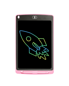 LCD Writing Board Children Hand Drawn Board (10 inch Colorful Light Pink)