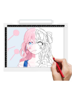 A4-19 6.5W Three Level of Brightness Dimmable A4 LED Drawing Sketchpad Light Pad with USB Cable (White)