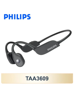 Original Philips TAA3609 Bone Conduction Headphone Wireless Bluetooth Ride Earphone HD Call Noise Reduction Headset Long Life
