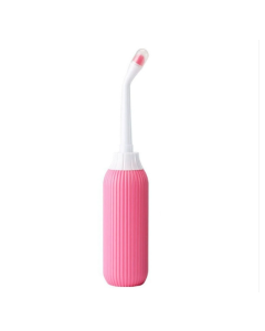 500ml Portable Feminine Wash Handheld Sanitary Wash for Pregnant Women, Style: Without Air Valve Pink